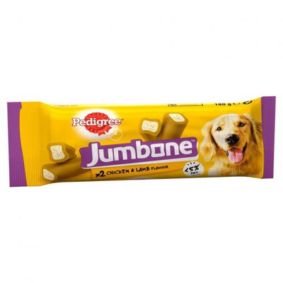 PEDIGREE Jumbone Mini Adult Small Dog Treats Chicken & Lamb 4 Chews 160g